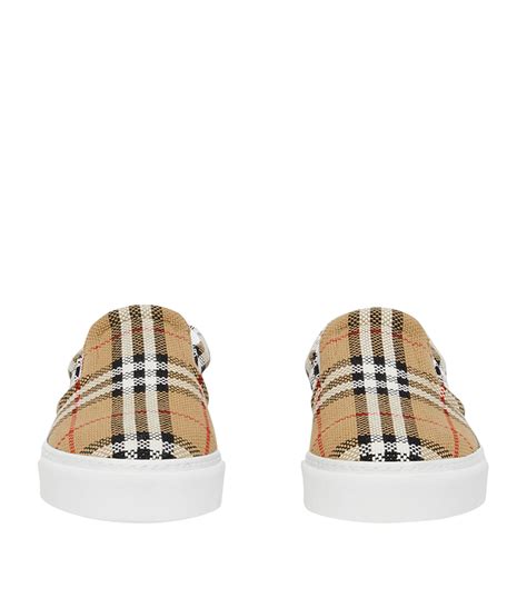 shop burberry sneakers deals|burberry slip on flat sneakers.